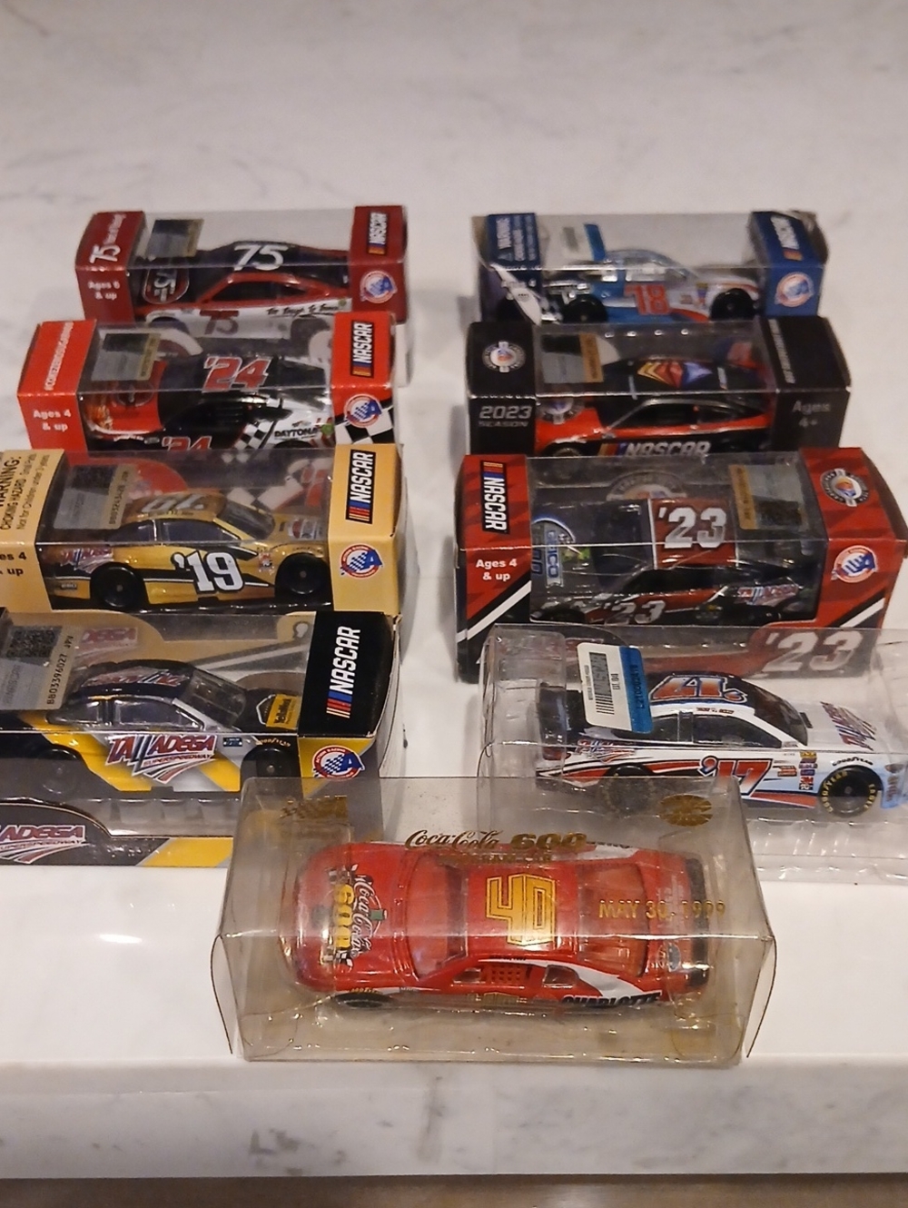 NASCAR Die-Cast  Race Car Lot